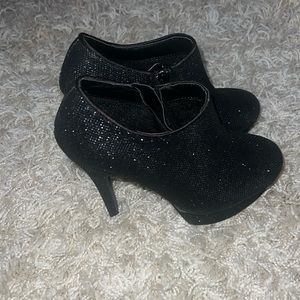 Kali Black Sparkly Dream Pumps